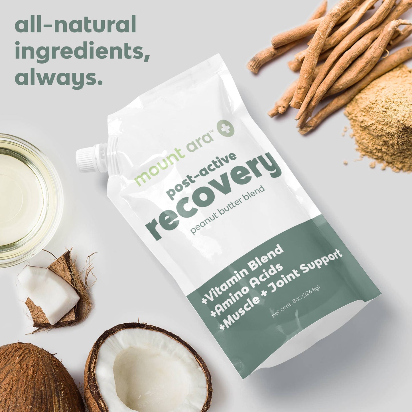 Beurre de cacahuète sain pour chiens : Active Recovery Mount Ara