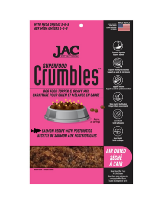 JAC – Supplément rehausseur de saveurs Crumbles au Saumon